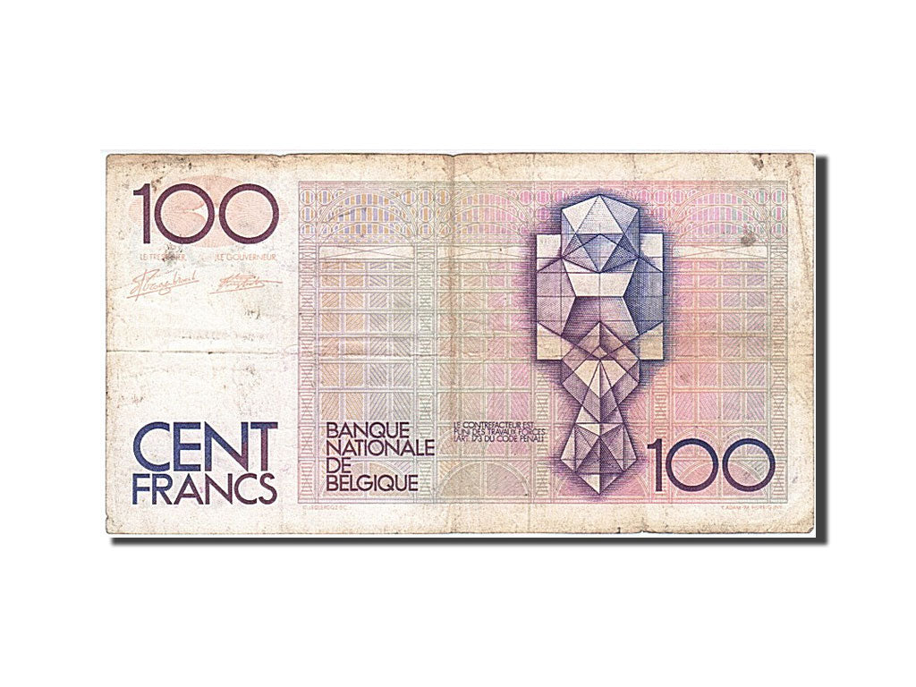 Banknote, Belgium, 100 Francs, 1982, F(12-15)