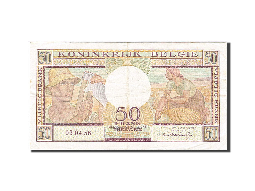Belgique, 50 Francs, type 1948-1950
