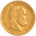 GERMAN STATES, 10 Mark, 1874, Berlin, KM #504, VF(30-35), Gold, 3.90