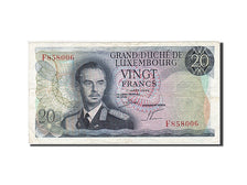 Luxembourg, 20 Francs, 1966, KM #54a, 1966-03-07, VF(20-25), F 858006