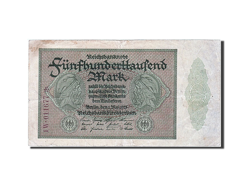 Banknote, Germany, 500,000 Mark, 1923, 1923-05-01, VF(20-25)