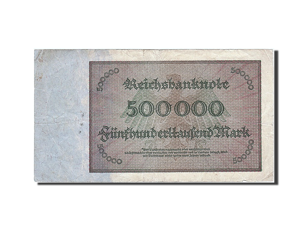 Banknote, Germany, 500,000 Mark, 1923, 1923-05-01, VF(20-25)