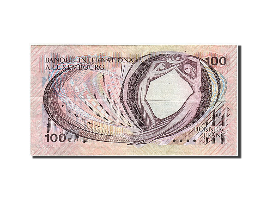 Luxembourg, 100 Francs, 1981, KM #14A, 1981-03-08, VF(20-25), J1230883