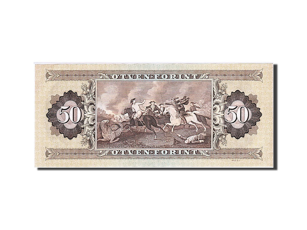 Hungary, 50 Forint, 1983, KM #170f, 1983-11-10, UNC(60-62), D122 048419