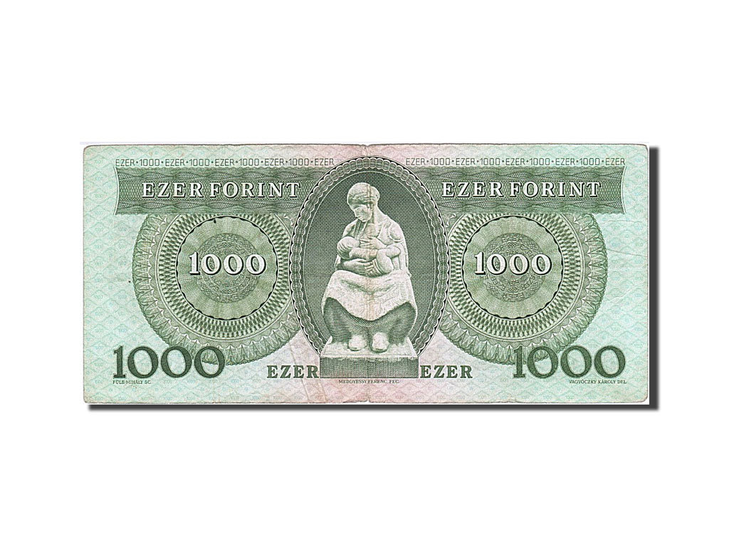 Hungary, 1000 Forint, 1983, KM #173b, 1983-11-10, VG(8-10), C 91829379