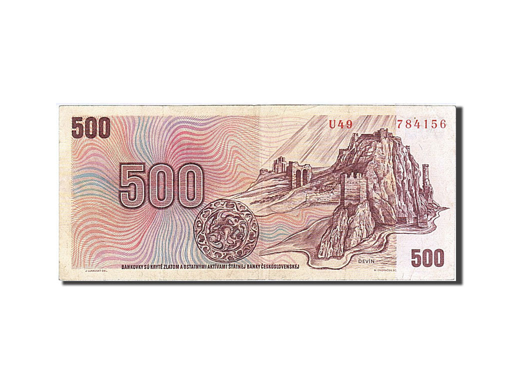 Czechoslovakia, 500 Korun, 1973, KM #93, VF(20-25), U49 784156