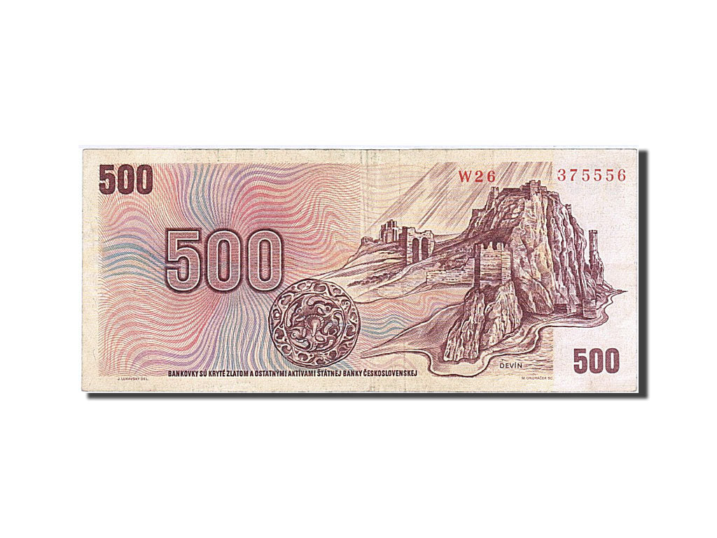 Czechoslovakia, 500 Korun, 1973, KM #93, VF(30-35), W26 375556