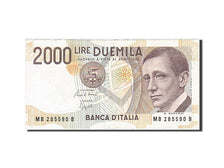 Banknote, Italy, 2000 Lire, 1990, 1990-10-03, EF(40-45)