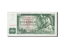 Czechoslovakia, 100 Korun, 1961, KM #91c, VF(20-25), G21 048744