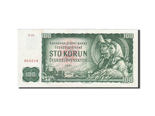Banknote, Czechoslovakia, 100 Korun, 1961, AU(55-58)