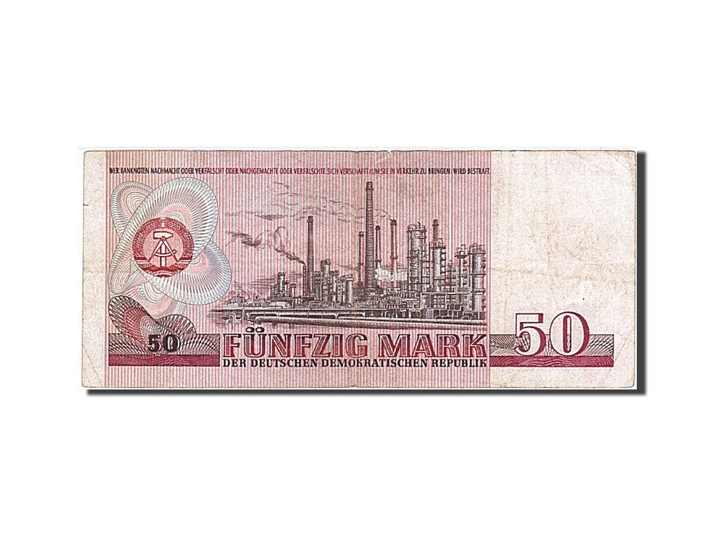 Germany - Democratic Republic, 50 Mark, 1971, KM #30a, VF(20-25), AD 0668453