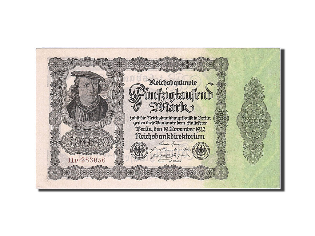 Banknote, Germany, 50,000 Mark, 1922, 1922-11-19, UNC(65-70)
