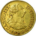 Munten, Spanje, Charles III, 1/2 Escudo, 1788, Madrid, PR, Goud, KM:425.1