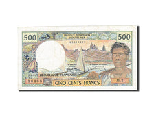 New Caledonia, 500 Francs, 1969, KM #60e, EF(40-45), M.2 10468