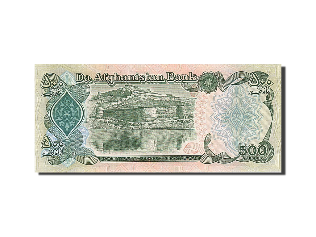 Billet, Afghanistan, 500 Afghanis, 1979, NEUF