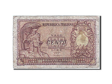 Banknote, Italy, 100 Lire, 1951, 1951-12-31, VG(8-10)