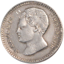 FRANCE, Demi Franc, 1816, Brussels, AU(55-58), Silver, Gadoury #400, 2.35