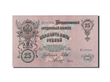 Billet, Russie, 25 Rubles, 1909, SUP+