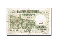 Billet, Belgique, 50 Francs-10 Belgas, 1943, 1943-01-04, TB