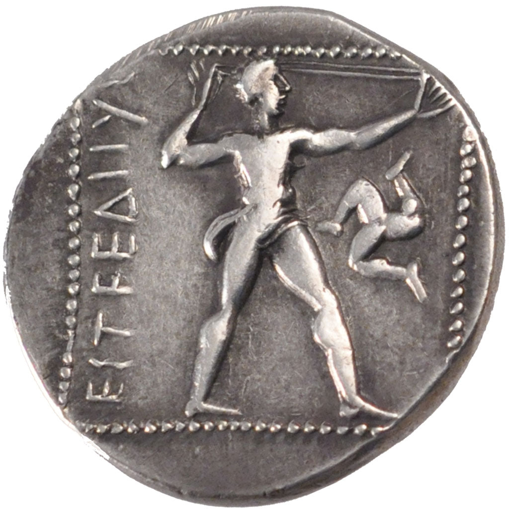 Pamphylia, Aspendos (around 370 Bf JC), Stater, Aspendos, BB+, Argento, Pozzi...