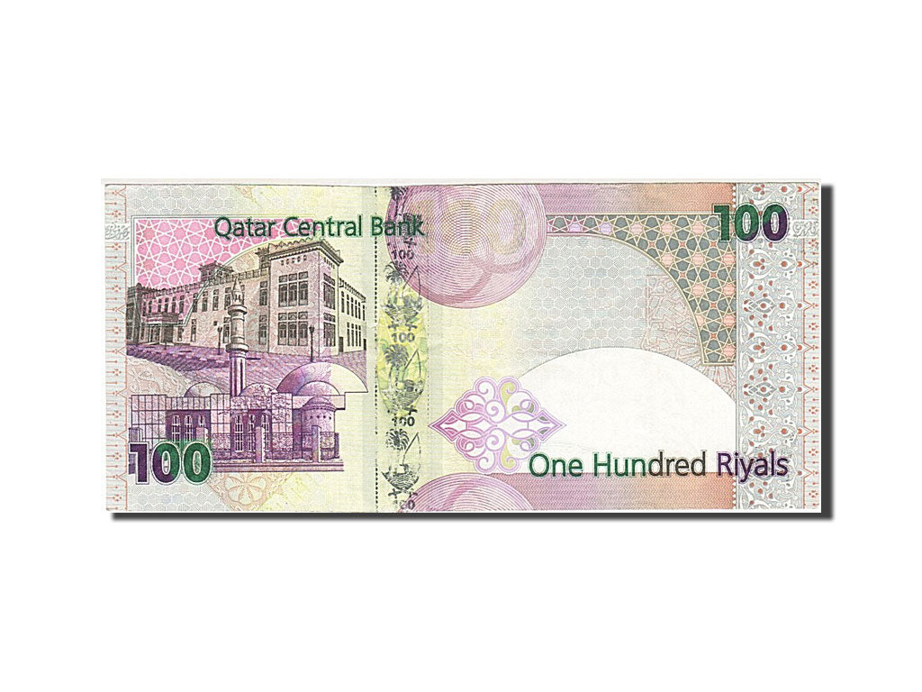 Banknote, Qatar, 100 Riyals, 2003, AU(55-58)