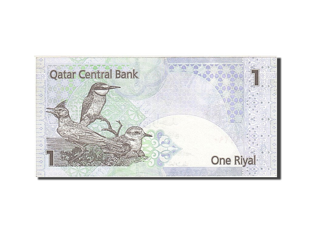 Geldschein, Qatar, 1 Riyal, 2003, VZ