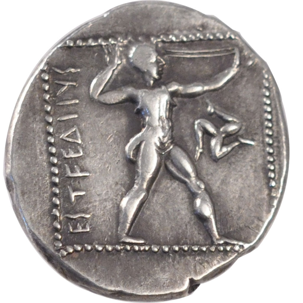 Pamphylia, Aspendos (around 370 Bf JC), Stater, Aspendos, AU(50-53), Silver,...