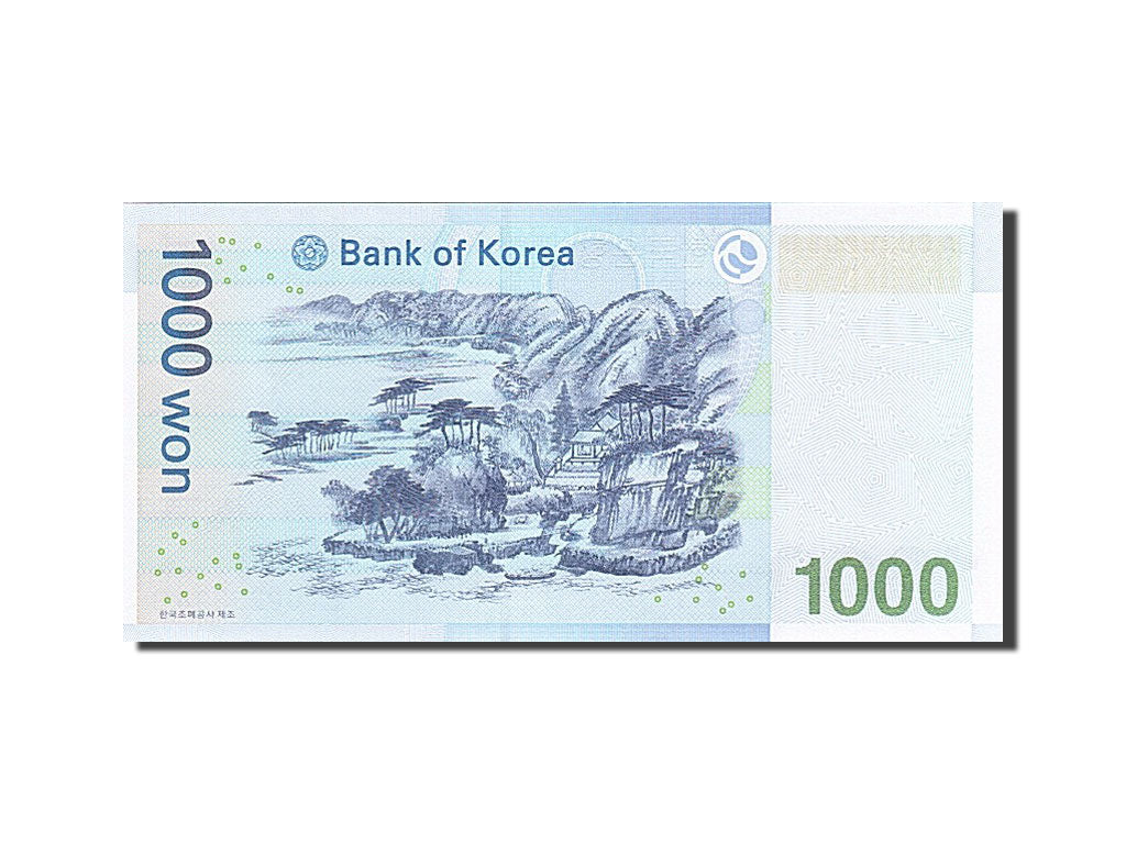 Banknote, South Korea, 1000 Won, 2007, UNC(65-70)