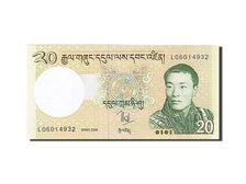 Geldschein, Bhutan, 20 Ngultrum, 2006, UNZ