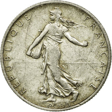 Coin, France, Semeuse, 2 Francs, 1920, AU(55-58), Silver, Gadoury:532