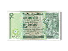 Hong Kong, 10 Dollars, 1980, KM #77a, 1980-01-01, AU(55-58), R097558