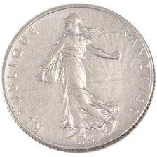FRANCE, Semeuse, 2 Francs, 1920, Paris, KM #845.1, MS(60-62), Silver, 27,...