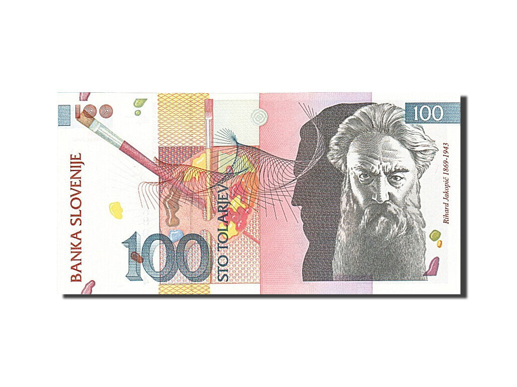 Slovenia, 100 Tolarjev, 2003, KM #31a, 2003-01-15, UNC(65-70), CK 807904