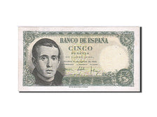 Spain, 5 Pesetas, 1951, KM #140a, 1951-08-16, AU(50-53), A 1473239
