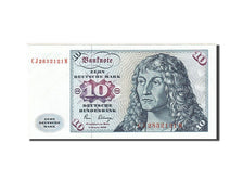 Billet, République fédérale allemande, 10 Deutsche Mark, 1980, 1980-01-02