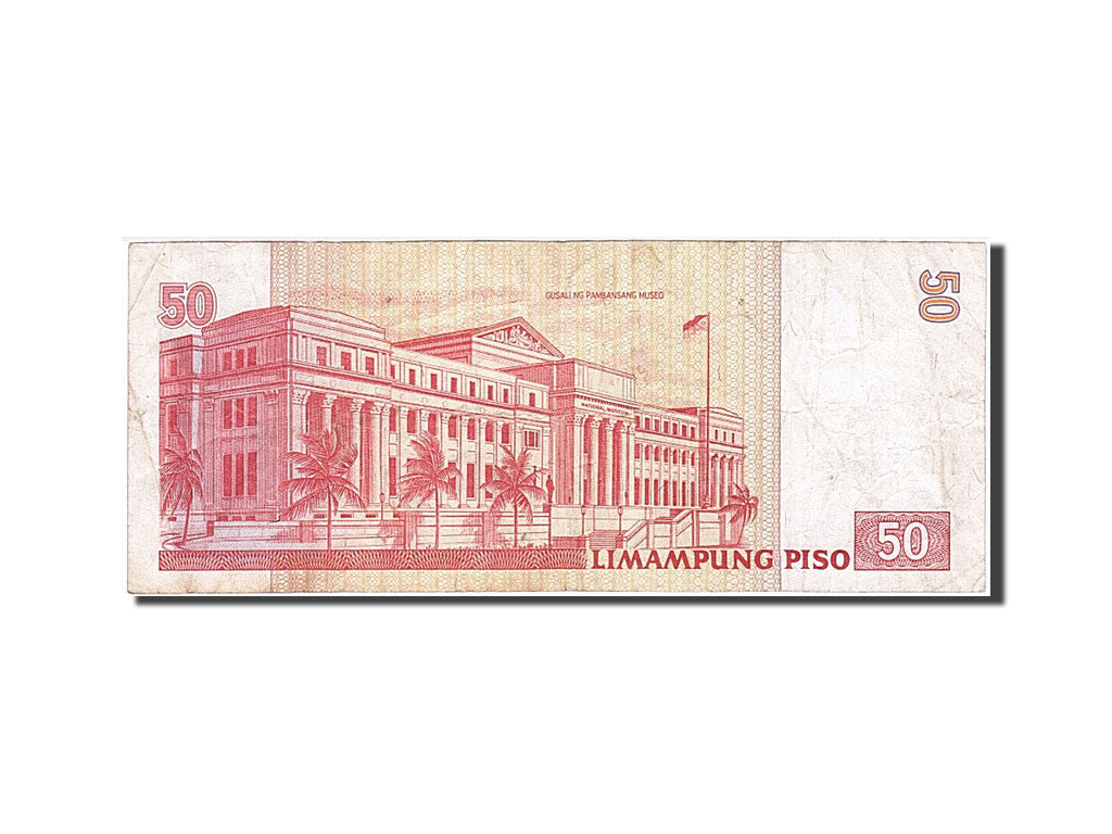 Philippines, 50 Piso, 2008, KM #193b, VF(20-25), HH 537753
