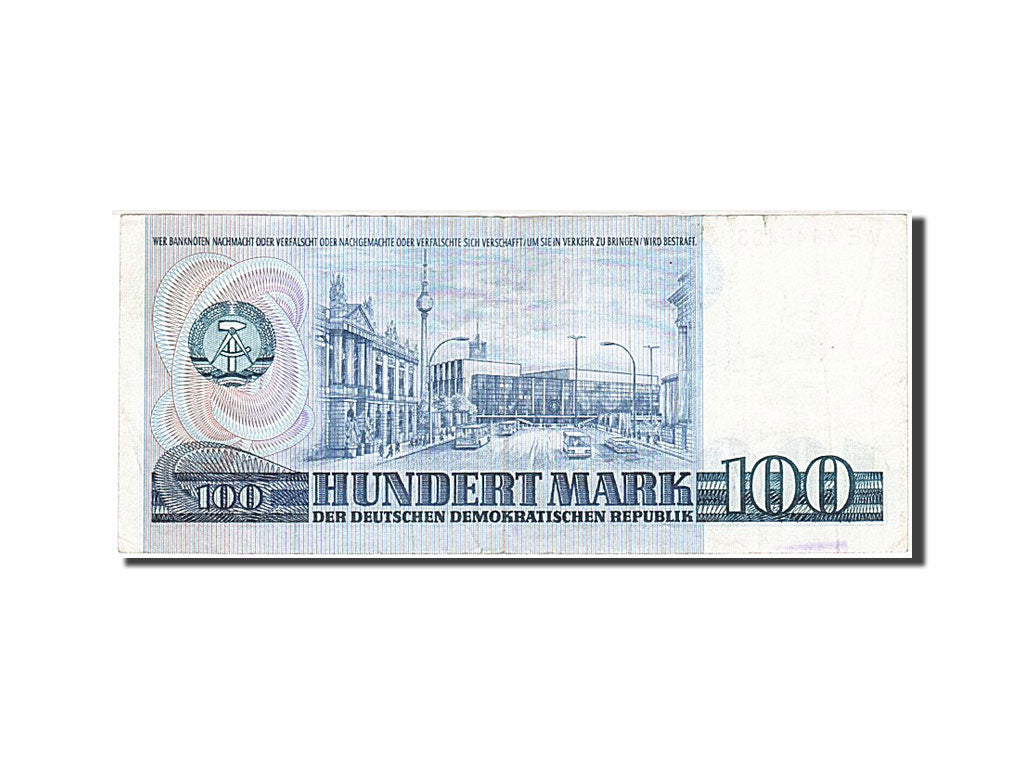 Germany - Democratic Republic, 100 Mark, 1975, KM #31a, EF(40-45), AE 4845493
