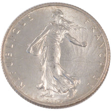 FRANCE, Semeuse, 2 Francs, 1917, Paris, KM #845.1, MS(60-62), Silver, 27,...