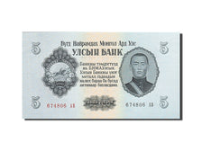Mongolia, 5 Tugrik, 1955, KM #30, UNC(65-70), 674806 AB