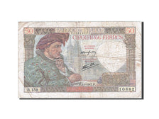 Banknote, France, 50 Francs, 50 F 1940-1942 ''Jacques Coeur'', 1942, 1942-01-08