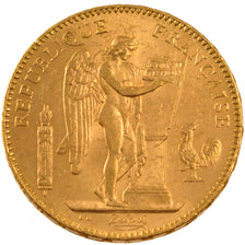FRANCE, Génie, 50 Francs, 1904, Paris, KM #831, AU(55-58), Gold, Gadoury #1113,