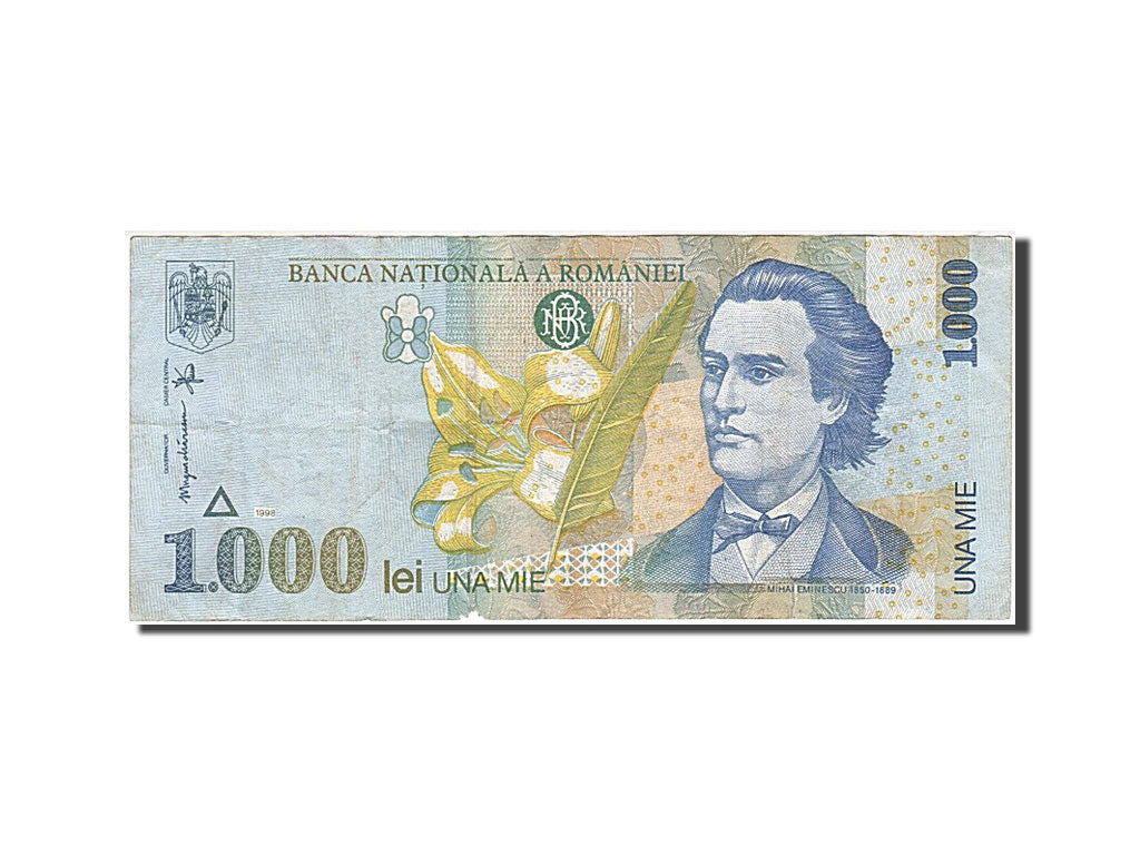 Banconote, Romania, 1000 Lei, 1998, MB