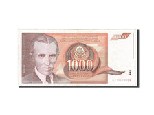 Banknote, Yugoslavia, 1000 Dinara, 1990, 1990-11-26, VF(20-25)
