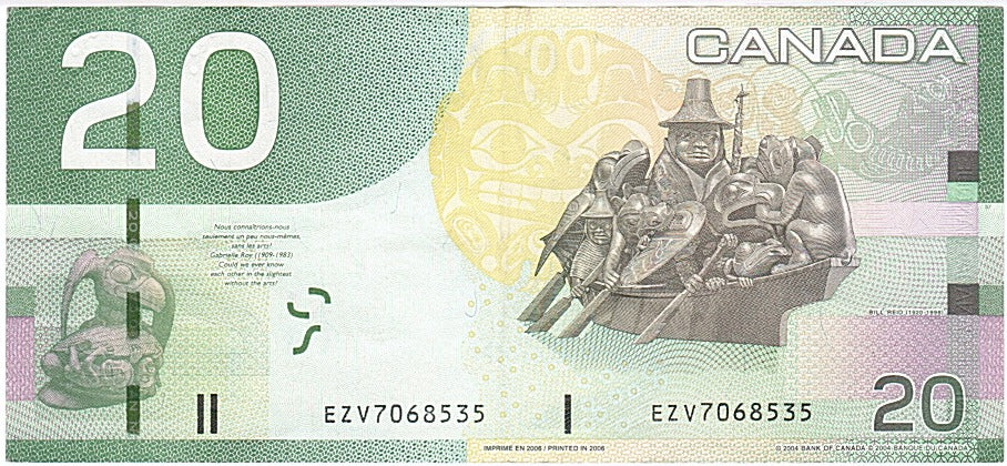 Canada, 20 Dollars, 2004, KM #103c, AU(50-53), EZV 7068535