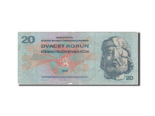 Czechoslovakia, 20 Korun, 1970, KM #92, VG(8-10), L79 041864