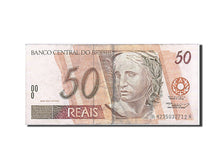 Banknot, Brazylia, 50 Reais, 1994, VF(20-25)