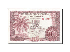 Equatorial Guinea, 100 Pesetas Guineanas, 1969, KM #1, 1969-10-12, AU(50-53),...
