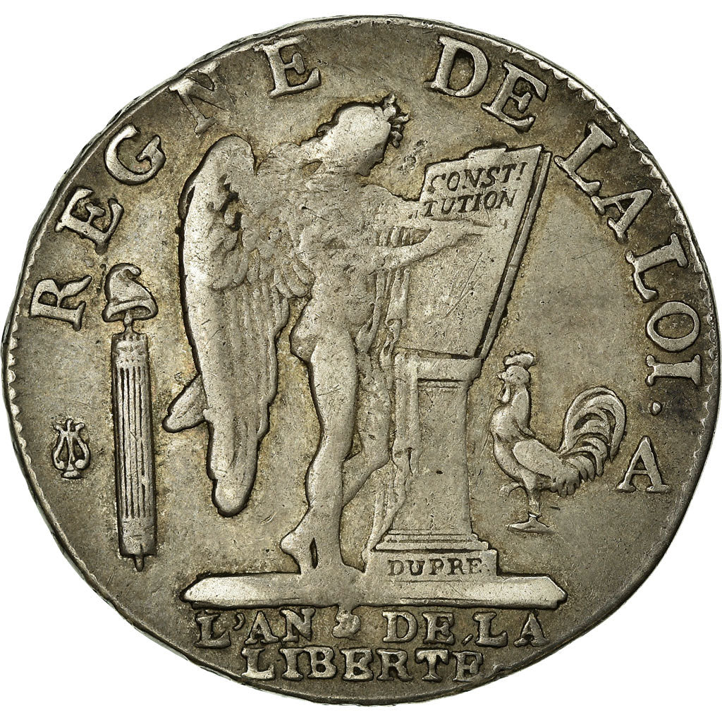 Coin, France, ½ écu de 3 livres françois, 1/2 ECU, 3 Livres, 1793, Paris