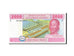 Banknote, Central African States, 2000 Francs, 2002, UNC(65-70)