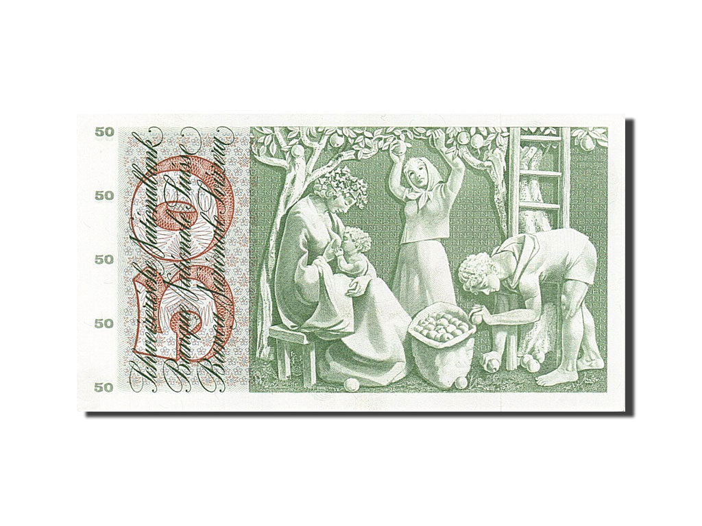 Banknote, Switzerland, 50 Franken, 1974, 1974-02-07, UNC(63)